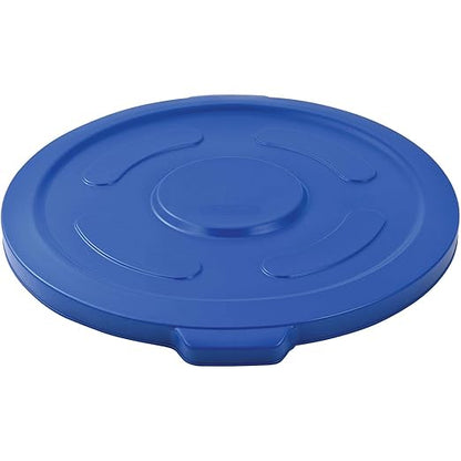 Global Industrial 55 Gallon Garbage Can Lid, Blue