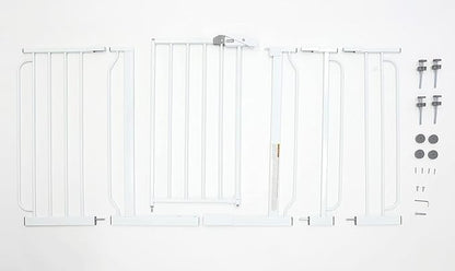 Regalo Safety 56-Inch Extra Wide Baby Gate for Doorways, Hallways & Bottom of Stairs, Pressure Mount Safety Gate for Babies, Toddlers & Pets, Tested & Safe, American Designed, Family Owned