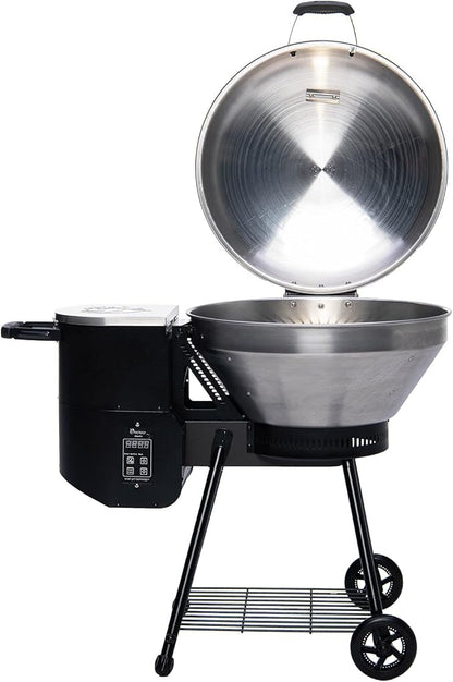 recteq Pellet Grill RT-B380 Bullseye, BBQ, Outdoor, and Electric Pellet Smoker Grill, Electric Smokers, Uses 100% Wood Pellets for Ribs, Brisket, Chicken, Sear, Smoke