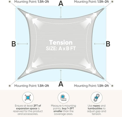 Quictent Waterproof Sun Shade Sail - Image 4
