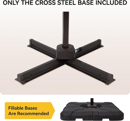 9x12 FT Cantilever Patio Umbrella - Image 2