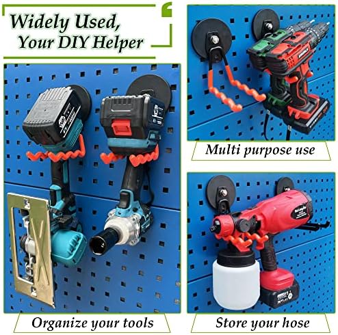 ULIBERMAGNET Uni-Mag Heavy Duty Magnetic Wave Hooks, Power Tool Organizer - Image 6