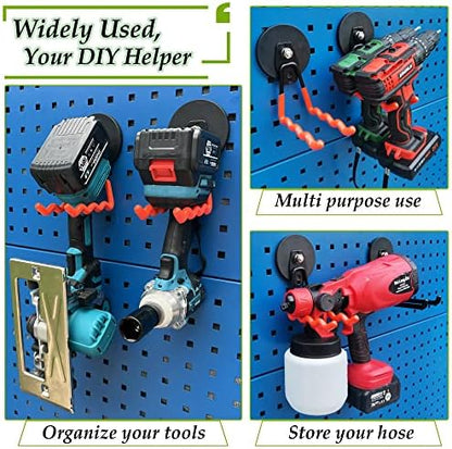 ULIBERMAGNET Uni-Mag Heavy Duty Magnetic Wave Hooks, Power Tool Organizer - Image 6