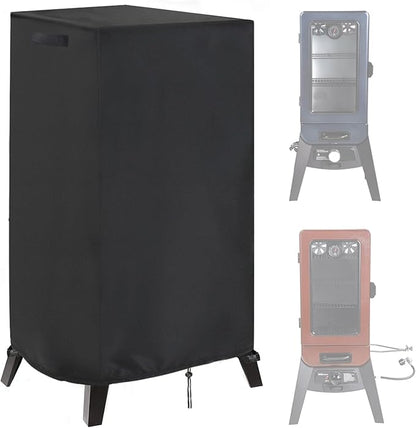 Smoker Cover Fit for Pit Boss 3-Series Gas Vertical Smoker, Waterproof Grill BBQ Cover Vertical Smoker Covers - 23" D x 22" W x 47" H