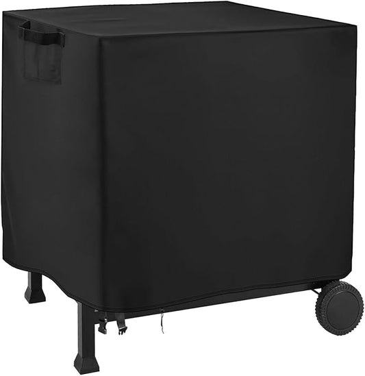 Outdoor Dining Cart Cover for Feasto Three-Shelf Movable Food Prep and Work Cart Table,Waterproof Outdoor Grill Cart Cover Pizza Oven Table Cover