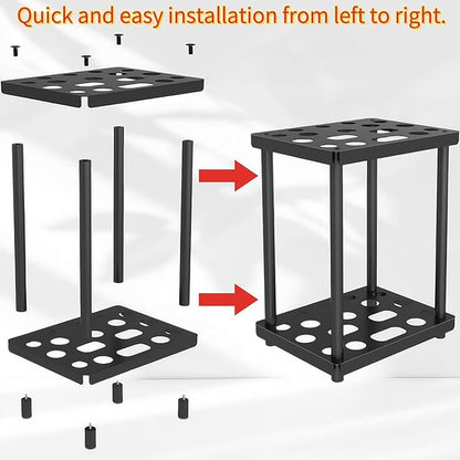 For suncast shed accessories garden tool organizer,16.5“ x 13” x 19.7",Garage Tool Tower Rack,Heavy Duty Garage Tool Storage,for Garden,Yard,Shed,Easy Assembly
