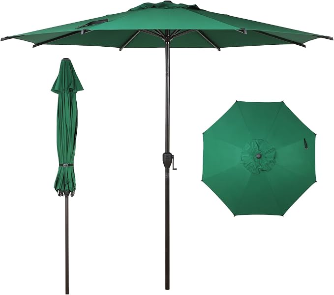 Abba Patio 9FT Lyon Outdoor Patio Umbrella Outdoor Table Umbrella by AbbaPatio
