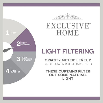 Exclusive Home Cabana Solid Indoor/Outdoor Light Filtering Hook-and-Loop Tab - Image 11