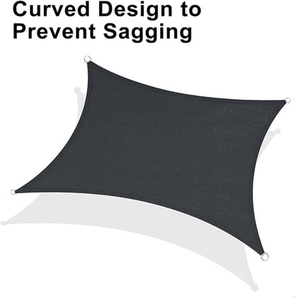 LOVE STORY Custom Size 8' x 18' Sun Shade Sail - Image 6