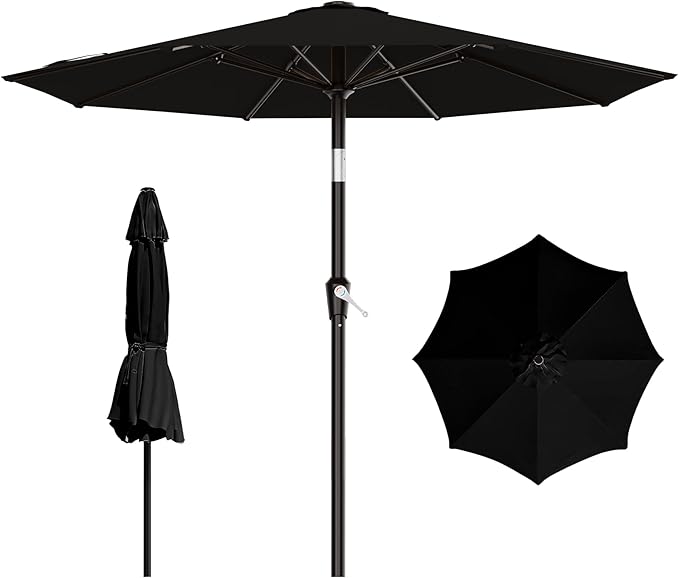 9 FT Patio Umbrella for Outdoor, Outdoor Table Umbrella by AreShark