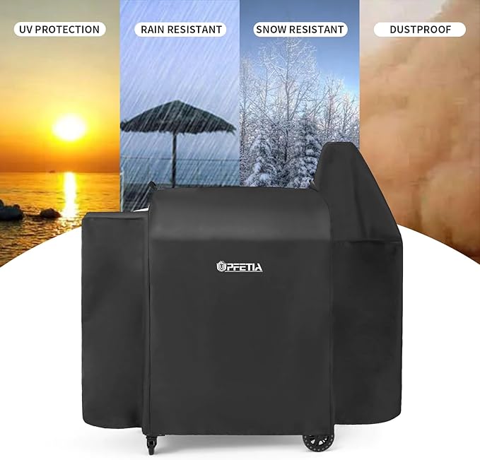 Grill Cover for Pit Boss 820 Series, Pro Series 850 Pellet Grill, Waterproof & Heavy Duty Pit boss Accessories for Pit Boss Pellet Smoker Cover
