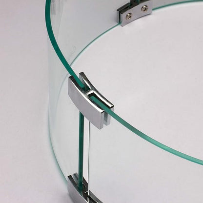 Celestial 23" x 6" Round Wind Guard, fits Celestial 19” Round Fire Pit Burner Pans for Gas Fire Pits