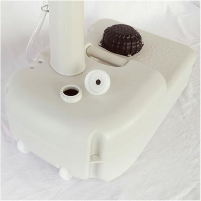 Portable Sink and Toilet - Detachable Outdoor Sink Station and Camping Toilet - 19L Hand Washing Station with Foot Pump - 20L Waste Holding Tank Flushing Toilet - Perfect for Camping RV Boat Travel