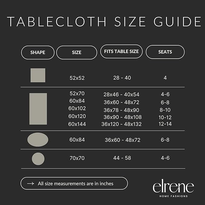 Elrene Home Fashions Vietri Medallion Blue Coastal Block Print Stain & Water Resistant Indoor/Outdoor Fabric Rectangle Tablecloth, 60"x120"