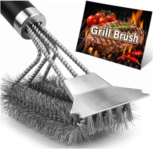 Grill Brush with Detachable Handle by GrillCleaningTool