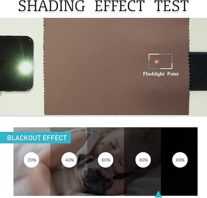 RYB HOME Outdoor Curtains for Patio Waterproof, Windproof - Image 8