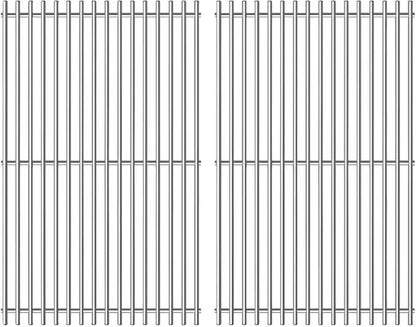 17.5 Inch Grill Grates for Weber Spirit 300 & Spirit II GS4 300 Series 3 Burner Grill Parts Stainless Steel Cooking Grate Replacement Parts for Spirit 700 Gas Grill
