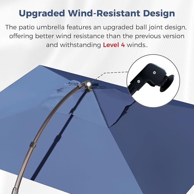 Grand patio 9x12 FT Large Cantilever Umbrella - Image 2