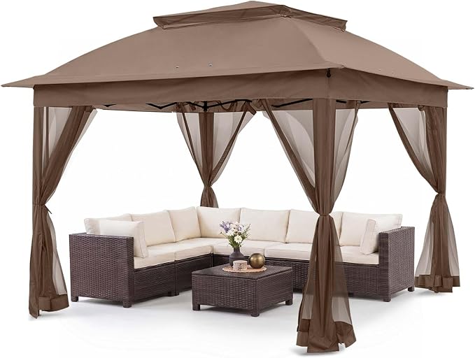 COOS BAY 11x11 Pop Up Gazebo by COOSBAY