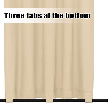 Easy-Going Outdoor Curtains for Patio 1 Panel, 54x120 inch, Weatherproof - Image 4