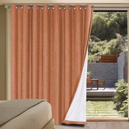 H.VERSAILTEX Linen Blackout Curtains Durable Thick Textured Linen Look 100% by HVERSAILTEX