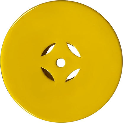 JONATHAN Y Lucky Coins 16" Ceramic Garden Stool Side Table, Matte Yellow | - Image 9