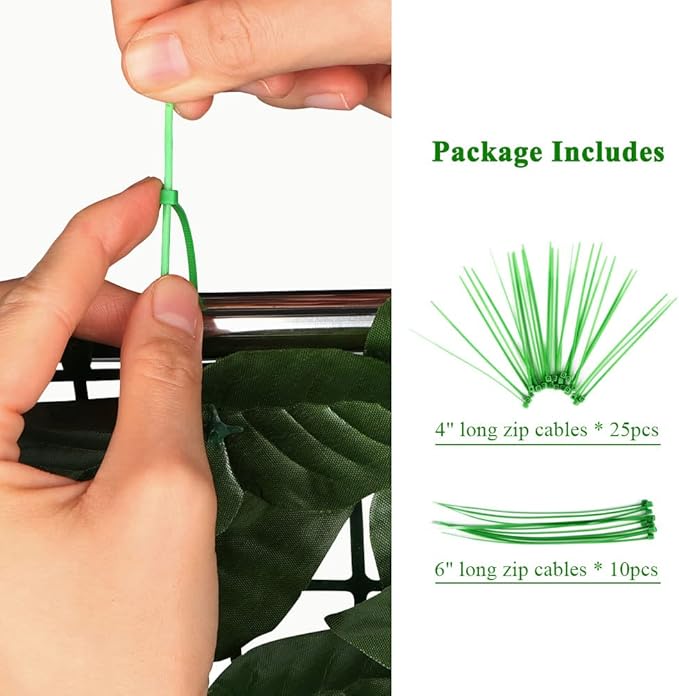 iCover Artificial Ivy Privacy Screen for Fence, 59x98in Strengthened Joint Prevent Leaves Falling Off, Faux Hedge Panels Greenery Vines, Decorative Fences for Outdoor, Garden