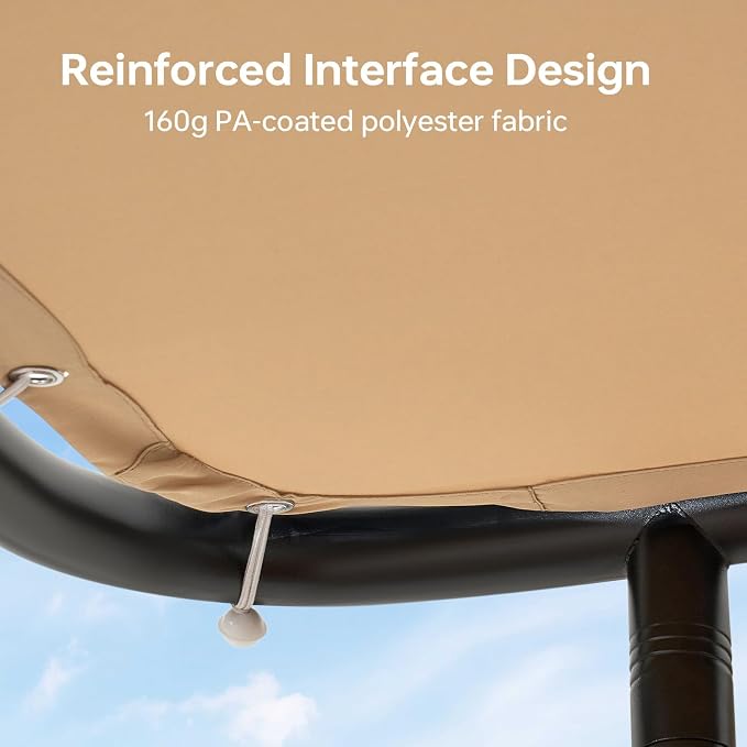 10x6 Lean to Pergola Outdoor Gazebo - Image 5