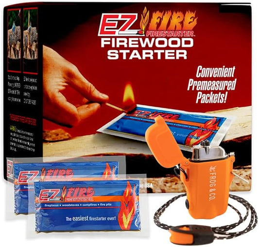 and Survival Frog Tough Tesla Lighter 2.0 – Waterproof, Windproof, Flameless Top-Facing Dual Arc Plasma USB Rechargeable Electric w/Built-in Flashlight and Emergency Whistle.