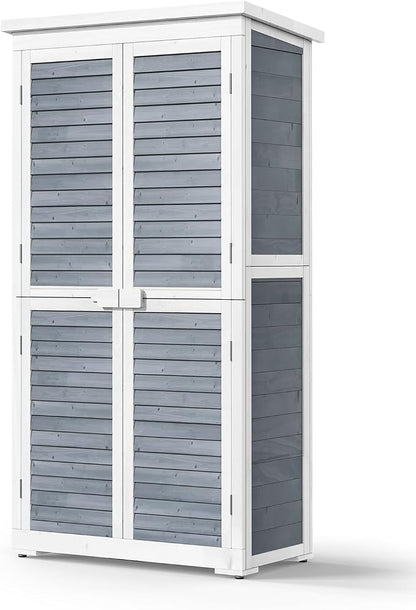 Bealife 63.2" Outdoor Storage Cabinet - Image 9