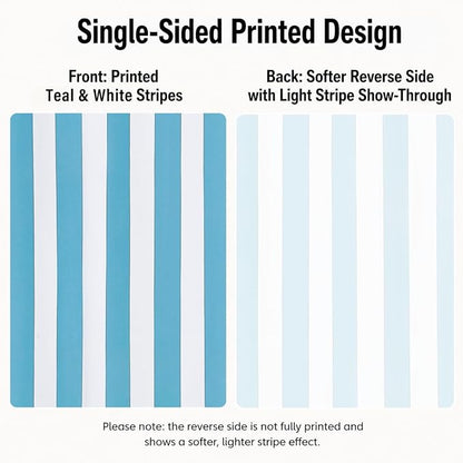4 Panels Outdoor Stripe Curtains - Image 6