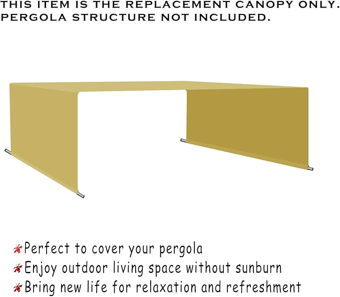 Alion Home Waterproof Pergola Covers - Image 3