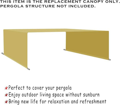 Alion Home Waterproof Pergola Cover - Image 3