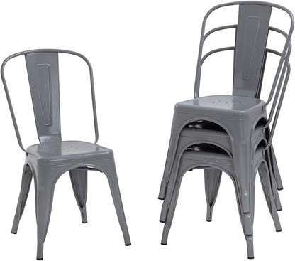FDW Dining Chairs Set of 4 by FDW