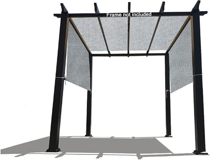 Alion Home Custom HDPE Permeable Canopy Sun Shade Cover Replacement by ALIONHOME
