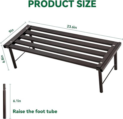 Metal Plant Stand, Rust-proof Aluminum Flower Pot Stand, Heavy Duty Planter - Image 3