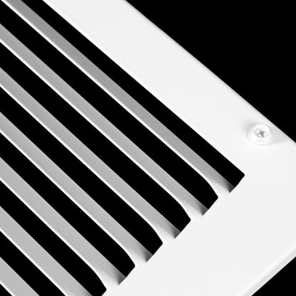 20x12 Return Air Grille (Duct Opening Size), Air Return Vent Cover, AC Vent Cover, Cold Air Return Vent Cover, Flat Return Air Grilles, Outer Dimensions:21.75"W x 13.75"H (20"W x 12"H, Duct Opening)