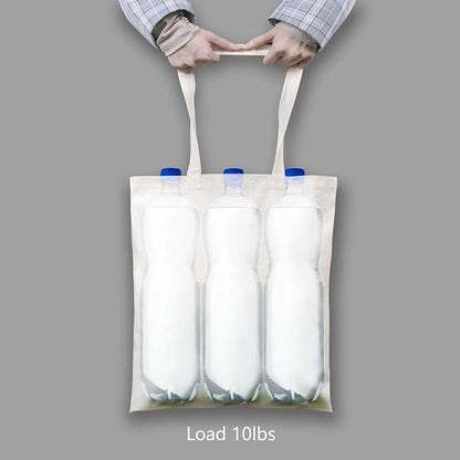TOPDesign 5 | 12 | 24 | 48 | 192 Pack Economical Cotton Tote Bags, Lightweight Medium Reusable Grocery Shopping Cloth Bags, Suitable for DIY, Advertising, Promotion, Gift, Activity (5-Pack)