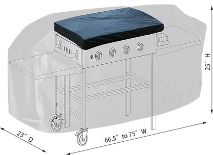 Extension 36" Griddle Cover fits for The Most Griddle from 66" to 75",Compatible for Blackstone 36 Inch ProSeries Grill and Members Mark,for Blackstone 36 Inch ProSeries Grill.
