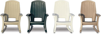 Rockaway Heavy Duty All Weather Rocking Chair, 4 Pack | Polyethylene Outdoor - Image 9