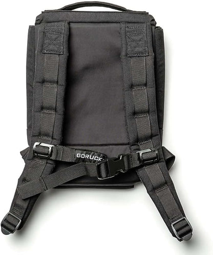 GORUCK Ruck Plate Carrier 3.0 - Streamlined Weighted Rucking Backpack w/Ergonomic Back Support & Extra Padded Straps - Compatible Ruck Plates, Black