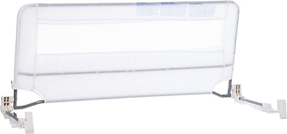 Regalo Safety Swing Down Bed Rail Guard for Toddlers, Bed Safety Rail with Patented Gap Guard, Fits Twin, Full & Queen Mattress, White, Tested & Safe for 30 Years, American Designed, Family Owned
