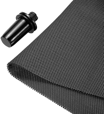 MECCANIXITY Speaker Grill Cloth 20 x 63 Inch Stereo Mesh Fabric Protective by MECCANIXITY