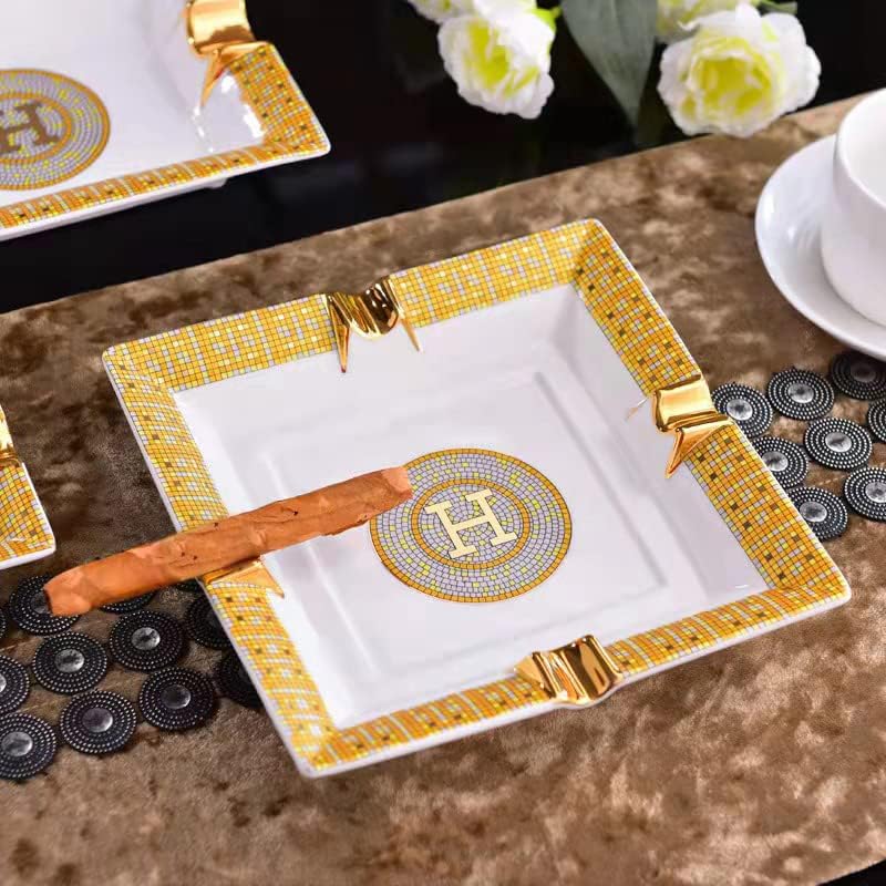 Cigar Ashtray for Indoor or Outdoor Use, Desktop Smoking Ash Tray for Home - Image 6