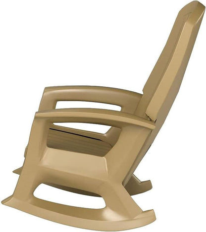 Rockaway Heavy Duty All Weather Rocking Chair, 2 Pack | Polyethylene Outdoor - Image 7