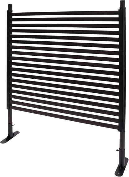 Outdoor Privacy Fence Screen, Privacy Fence Screen for Outside Decorative Privacy Screen Fence Panels, 2.95 ft W x 3.94 ft H Tall Divider for Outdoor Garden Backyard Patio Decorative, Brown, 1PC