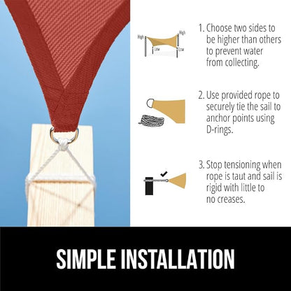 GORILLA GRIP Heavy Duty Sun Shade, UV Protection Fade Tear and Rust Resistant - Image 6