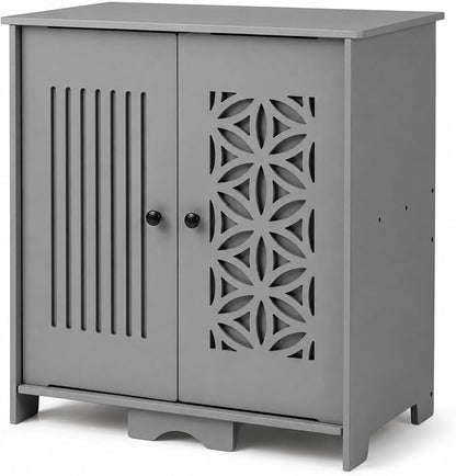 VINGLI 48 Gallon Outdoor Storage Cabinet Waterproof, Compact Weather Resistant by VINGLI