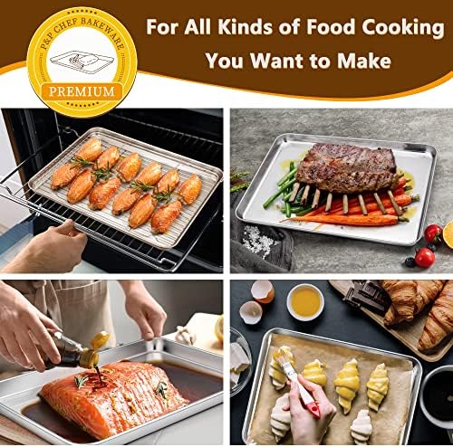 P&P CHEF Stainless Steel Baking Sheet - Image 4