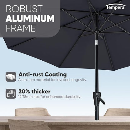 Tempera Patio Market Outdoor Table Umbrella - Image 4